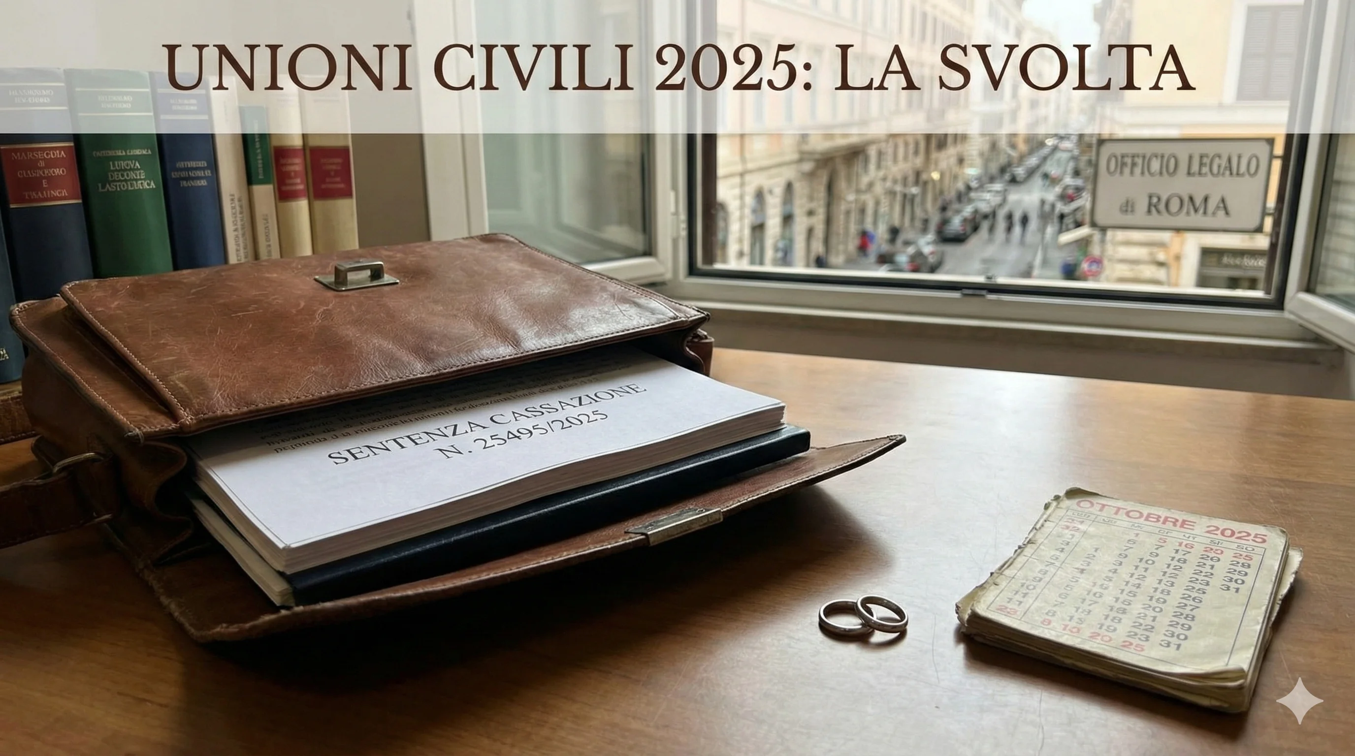 Unioni Civili: Guida alla
                        Cassazione n. 25495/2025